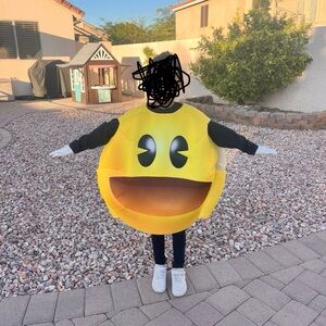 PAC MAN CHILD COSTUME